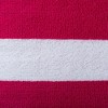Design Imports Pink Stripe Lounge Chair Beach Towel With Top Fitted Pocket 26X82 - 2 of 4