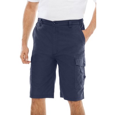 KingSize Men's Big & Tall 10" Side Elastic Canyon Cargo Shorts
