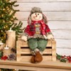 The Lakeside Collection Ready for Winter Woodsy Figure or Set of 2 Ornaments - 2 of 3