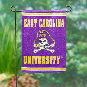 Evergreen NCAA East Carolina University Garden Suede Flag 12.5 x 18 Inches Indoor Outdoor Decor - 1 of 1
