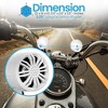 2.25" Weatherproof Marine Speakers for Outdoor Use with 2-Way Sound, Compact Design, All Vehicles Compatible - 3 of 4