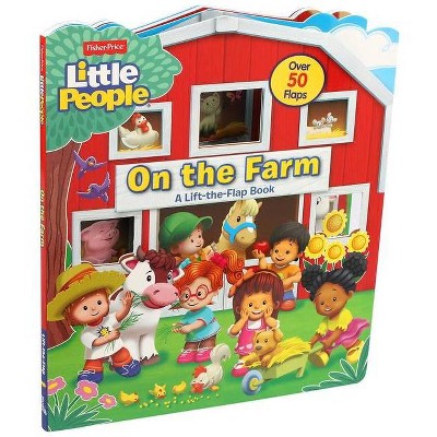 Fisher-Price Little People: On the Farm - (Lift-The-Flap) by  Matt Mitter (Board Book)