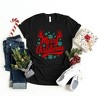 Simply Sage Market Women's Merry Christmas Antlers Short Sleeve Graphic Tee - image 3 of 4