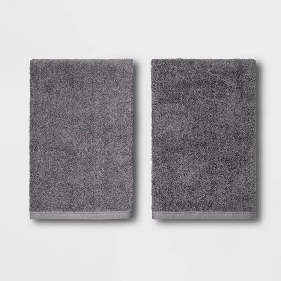 dark grey towel set