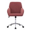 CAVINAS Adjustable Office Chair, Velvet Home Office Desk Chair, Ergonomic Office Chair, Swivel Chair, Backrest Seat, Desk Chair Comfy - 4 of 4