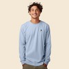 Dalix Astronaut Embroidered Cotton Classic Fit Long Sleeve Crewneck Tee Shirt Mens - 2 of 4