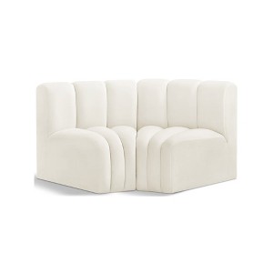 Meridian Furniture,Arc Velvet Modular Sofa - 1 of 4