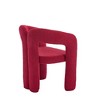 Anybear 2Pcs Upholstered Accent/Dining Chair /Barrel Side Chairs - 3 of 4