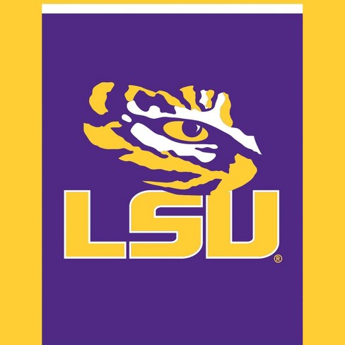 Briarwood Lane LSU Fighting Tigers House Flag NCAA Licensed 28" x 40" - image 1 of 4