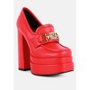 Bratz Horsebit Diamante Embellished Chunky Platform Loafers - 3 of 4