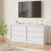 GustoWave 3/4 Drawer Dresser for Bedroom, Nightstand 3 Chest of Drawers with Large Storage, Small Modern Dresser Organizer Bedside Table - 4 of 4