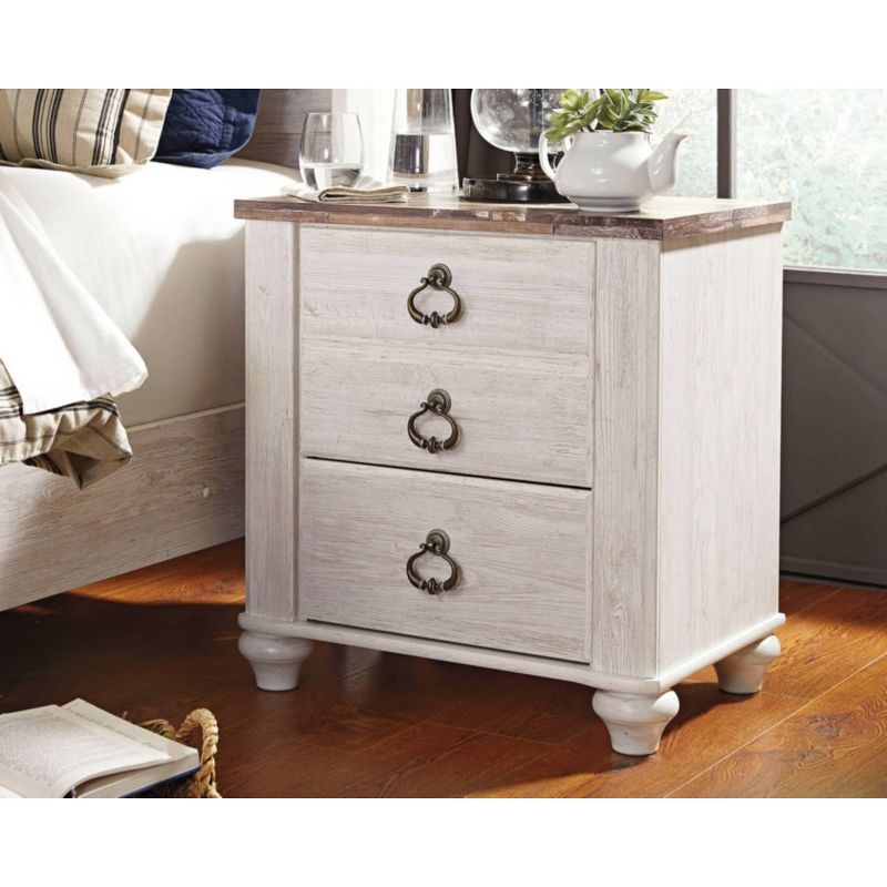 Willowton Nightstand Two-Tone - Signature Design by Ashley, 2 of 7