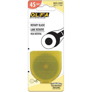 OLFA Rotary Blade 45mm 5/Pkg - 1 of 4
