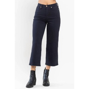 Women's Cropped Wide Leg Jean - Judy Blue - 1 of 4