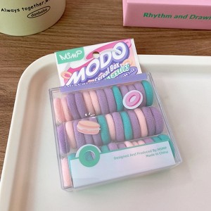 MyKids-Usa Adorable Solid Color Simple Hairband 40-Piece Set - 1 of 2
