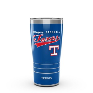 MLB Texas Rangers 20oz Vintage Stainless Steel Tumbler - 1 of 3