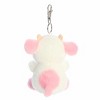 Aurora Mini Belle Strawberry Cow Palm Pals Adorable Clip-On White 4" - 4 of 4