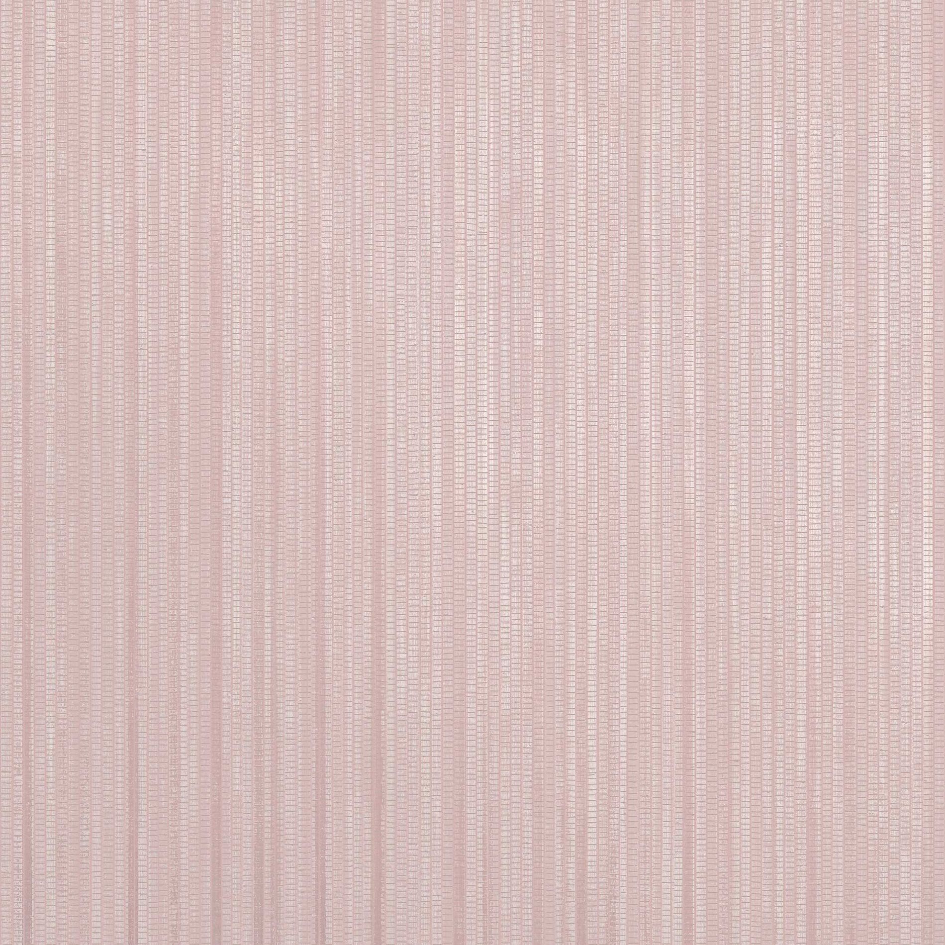 Tempaper & Co. Peel and Stick Wallpaper Metallic Vertical Grasscloth Light Pink