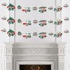 Big Dot of Happiness Camper Christmas - Red and Green Holiday Party DIY Decorations - Clothespin Garland Banner - 44 Pieces - 3 of 4