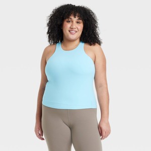 Women's Everyday Soft Racerback Tank Top - All In Motion™ - 1 of 3