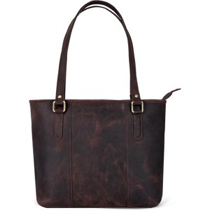 Leather Purse For Women Ladies Shoulder Handbag For Work, Travel, Casual Use - 1 of 4