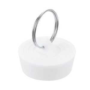 Unique Bargains Bathroom Kitchen Laundry Rubber Hanging Ring Sink Bathtub Drain Stoppers - 1 of 4