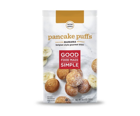 Good Food Made Simple Banana Frozen Pankcake Puffs - 10.6oz