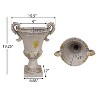 GDFStudio Upsal Outdoor Lightweight Concrete Garden Urn Planter - 3 of 4