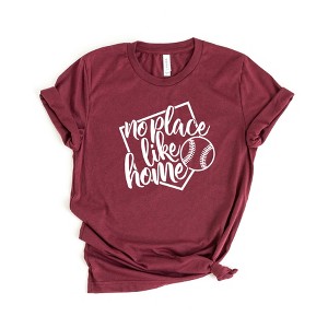 Simply Sage Market Women's No Place Like Home Short Sleeve Graphic Tee - 1 of 3