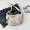 Anna-Kaci Women's Casual Canvas Hobo Shoulder Bag for Everyday Look - 4 of 4