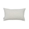 12"x20" Oversize Joyful Embroidered Lumbar Throw Pillow Ivory - Evergrace - 3 of 4