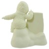 Dept 56 Snowbabies 4.5 Inch A Little Message To You Sign Figurines - 2 of 2