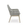 Signature Design by Ashley Seton Creek Outdoor Dining Arm Chair (Set of 2), Gray - 4 of 4