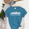 Simply Sage Market Women's California Buildings Short Sleeve Garment Dyed Tee - 2 of 2