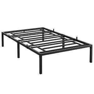 Metal Bed Frame, Heavy Duty Platform Bed Frame with Ample Storage, No Box Spring Needed, No Noise, Easy Assembly Mattress Foundation - 1 of 4