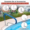 Pool Handrail for Inground Pools, 304 Stainless Steel Pool Stair Rail with 375lbs Load Capacity - 4 of 4