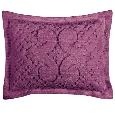 Collections Etc Ashton Chenille  Sham