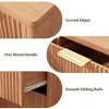 Modern 6 Drawer Dresser for Bedroom, 47 In Wood Chest of Drawers, Compact Nursery Dresser Storage Cabinet for Closet Living Room Apartment - 3 of 4