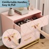 Nasitip 3 Drawer Dresser for Bedroom, Modern Dressers Chest of Drawers, with Wide Drawers and Metal Handles,for Living Room - 4 of 4