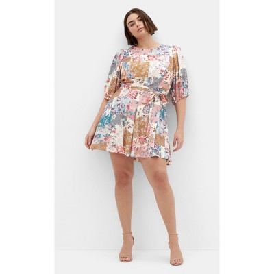 Women's Plus Size Forever Dress - ivory | CITY CHIC