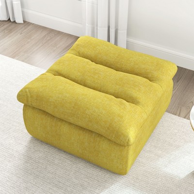 CAVINAS Lazy Floor Sofa, Modern Armless and Backless Sofa Chair, Comfy Accent Bean Bag Couch, Suitable for Living Room Bedroom Office