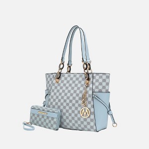 MKF Collection Xenia Circular Print Tote Bag with Wallet by Mia K - 1 of 4