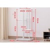 4 Tier Plant Stand, Tall Plant Stand 53cm Large Metal Flower Pots Shelf Corner Tiered Multiple Flower Plants Display Shelving Unit for Garden Balcony - 2 of 4