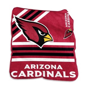 NFL Arizona Cardinals Raschel Throw Blanket - 1 of 3