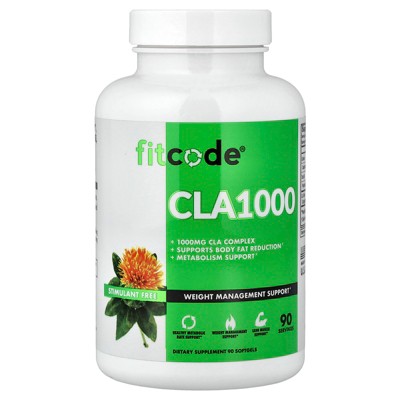 fitcode CLA1000, 1,000 mg, 90 Softgels