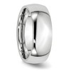 Black Bow Jewelry 8mm Cobalt Polished Domed Standard Fit Band - 4 of 4