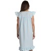Dreamcrest Cap Sleeve Woven Nightgown with Floral Embroidery - Cute PJ Sleepwear - 3 of 3