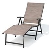 SUGIFT Adjustable Lounge Chair Folding Portable Outdoor Patio Pool Chaise Lounge - 4 of 4