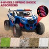 24V 2 Seater Kids Ride on UTV Car w/Remote Control, 4WD Powerful Electric Vehicle - 3 of 4