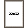 PosterPalooza | Weathered Black Picture Frame - UV Acrylic, Foam Board Backing, Hanging Hardware - 2 of 4